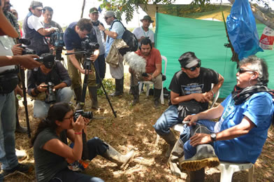 Conferencia nacional guerrillera de las Farc • Fotografías Andrea Aldana