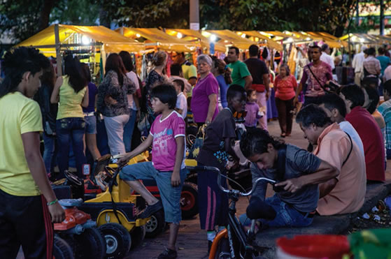 Un parque de barrio