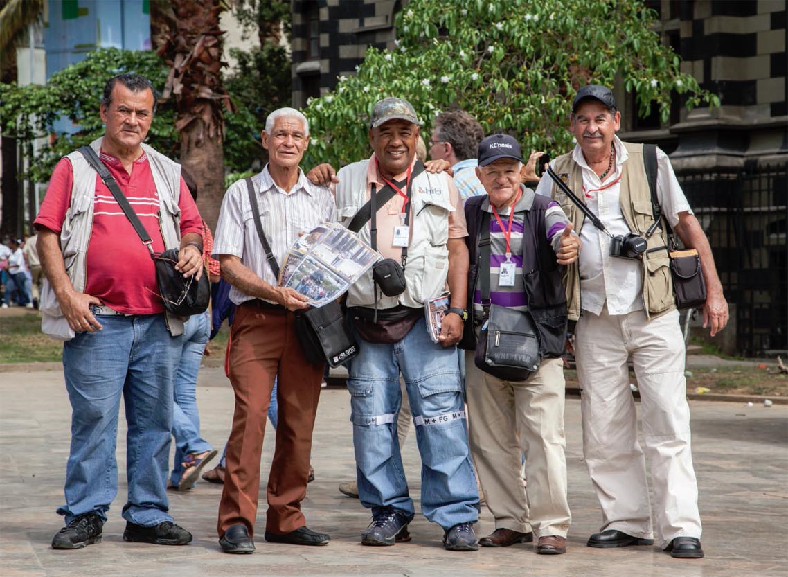 Retrato con fotógrafos