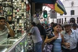 Una calle real • Fotografías Juan Fernando Ospina