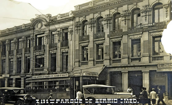 Fachada de los Edificios Echavarría y Gutiérrez. S. f.