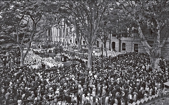 Procesión del Sagrado Corazón de Jesús. 1937.