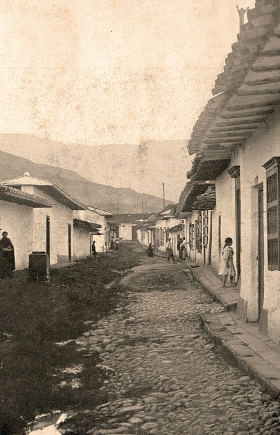 La calle en 1910