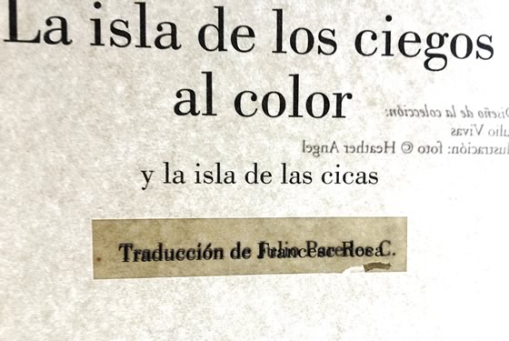 La isla de los ciegos al color