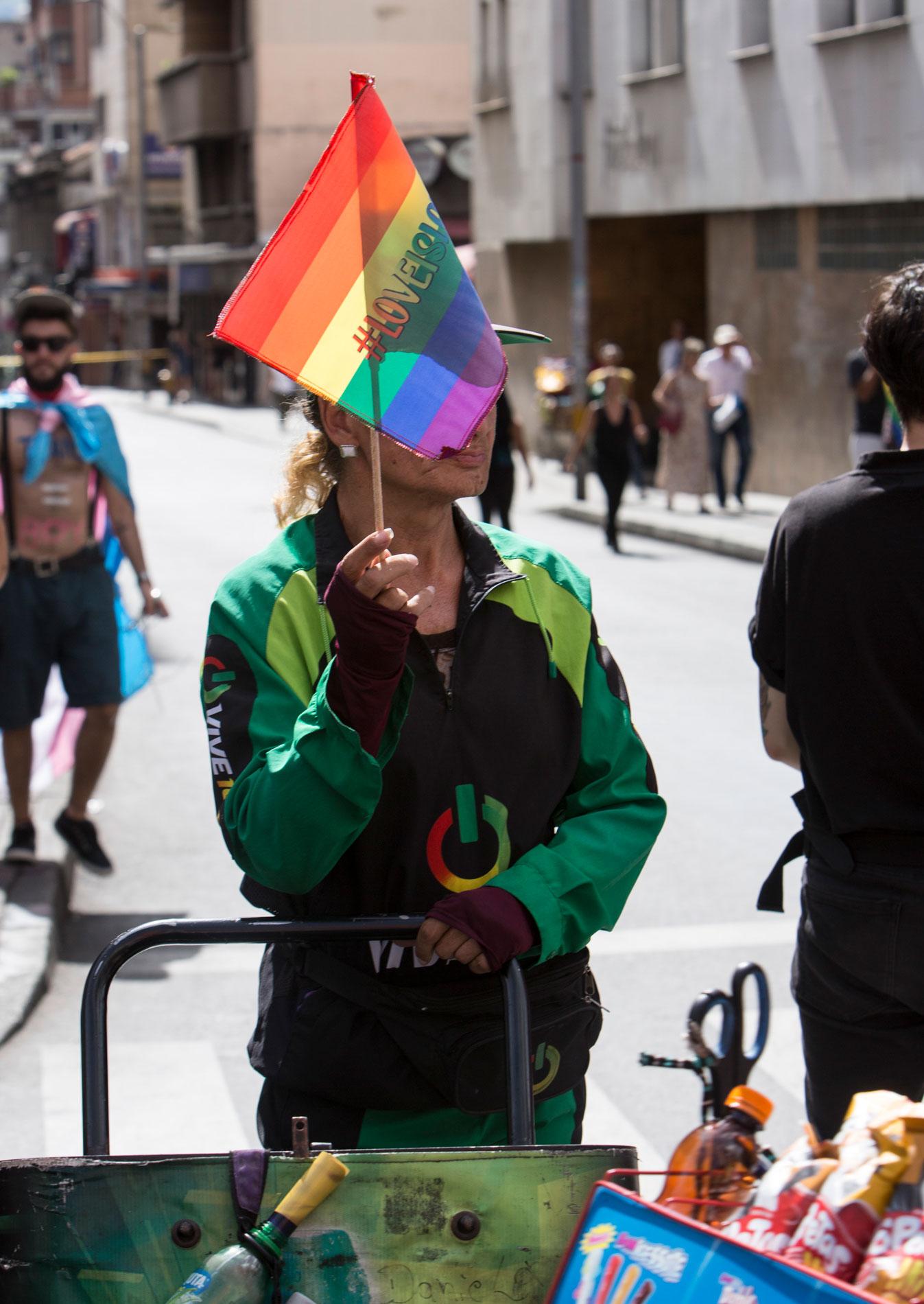 Marcha del Orgullo Gay. Medellín, 2019 - fotografía Juan Fernando Ospina