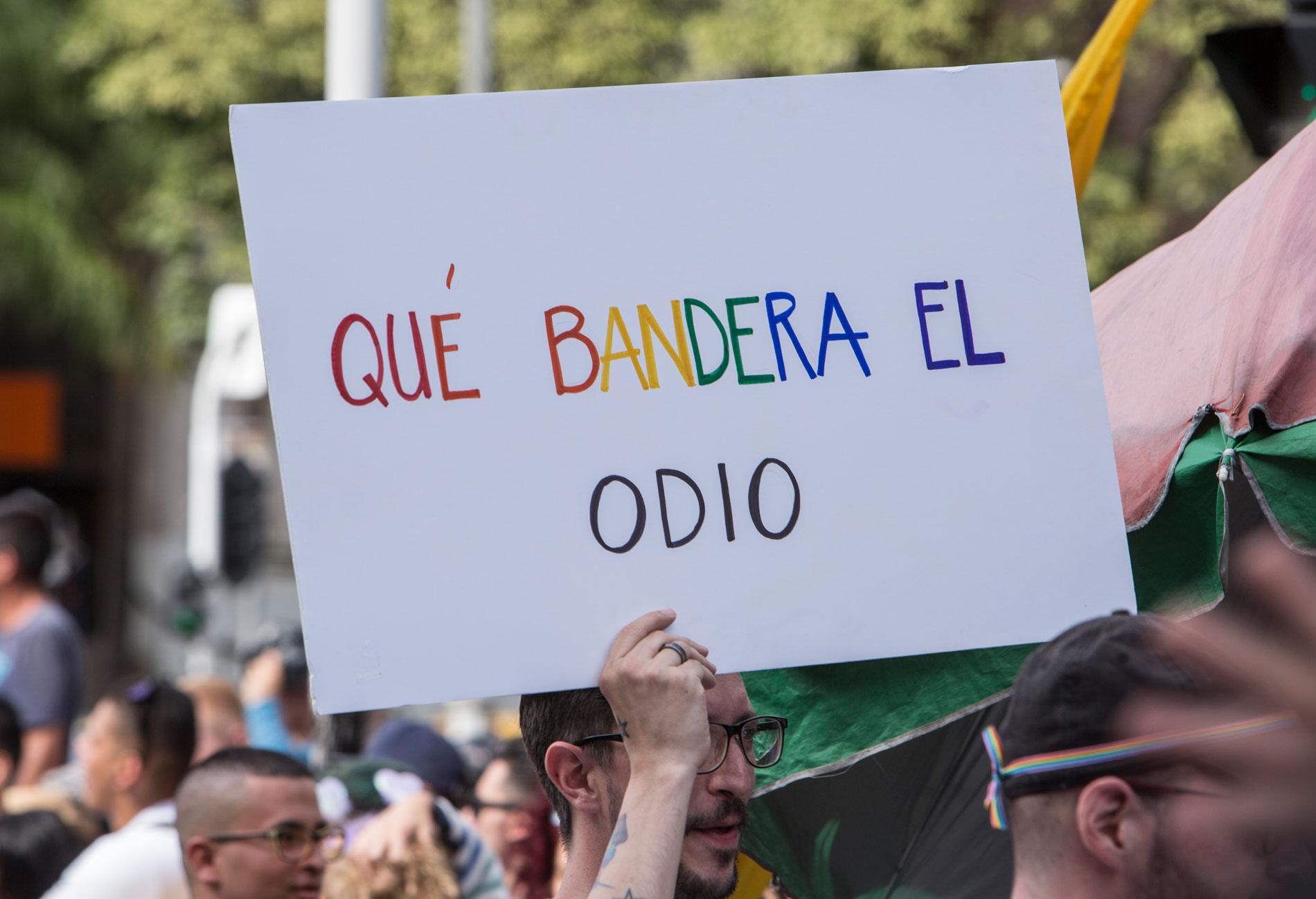 Marcha del Orgullo Gay. Medellín, 2019 - fotografía Juan Fernando Ospina