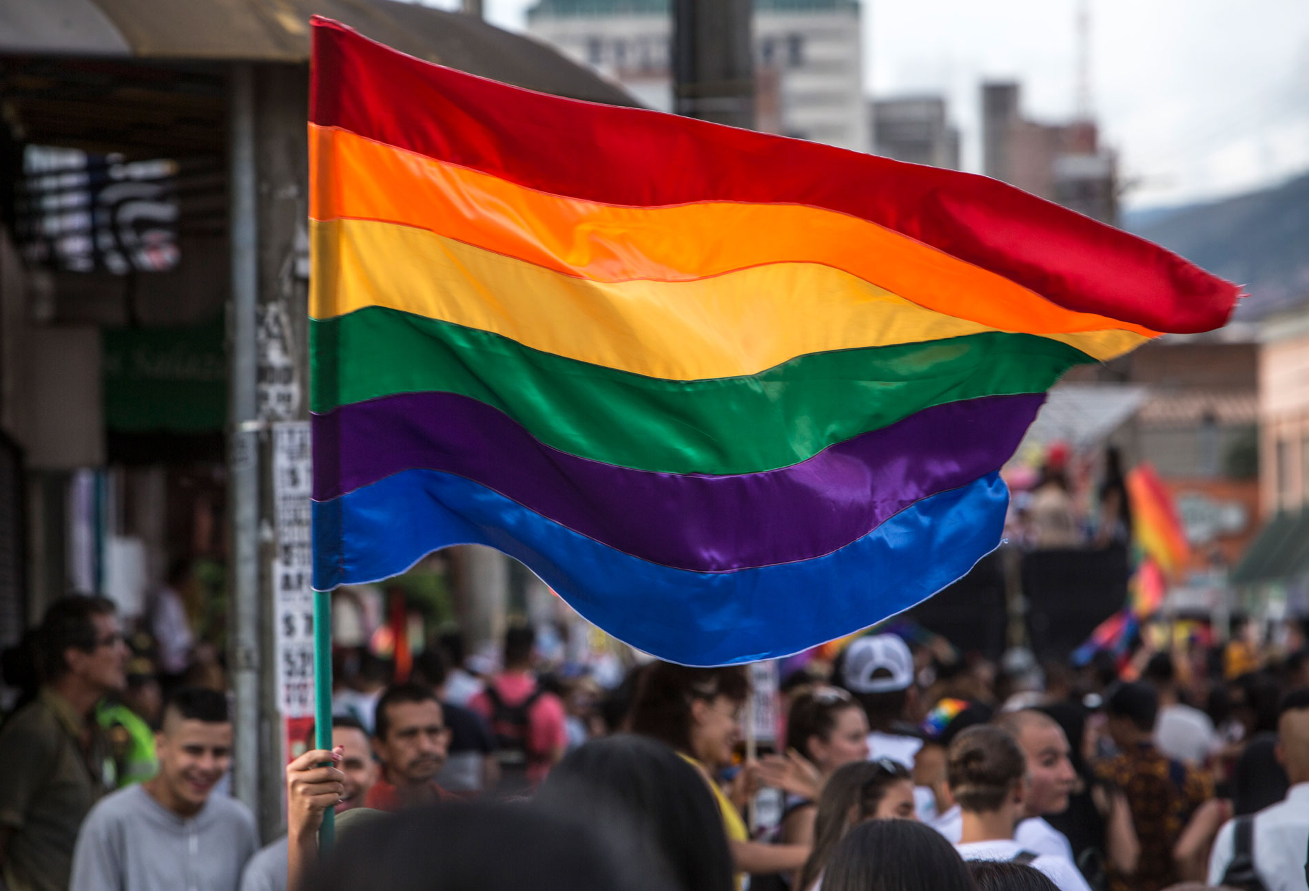 Marcha del Orgullo Gay. Medellín, 2019 - fotografía Juan Fernando Ospina