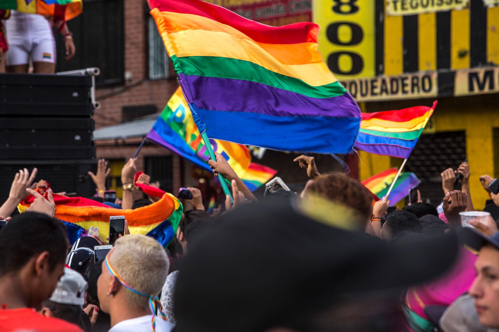 Marcha del Orgullo Gay. Medellín, 2019 - fotografía Juan Fernando Ospina