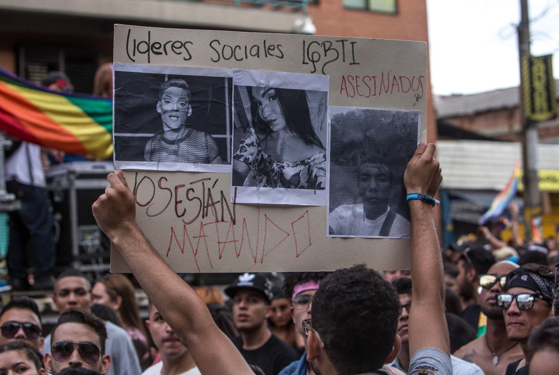 Marcha del Orgullo Gay. Medellín, 2019 - fotografía Juan Fernando Ospina