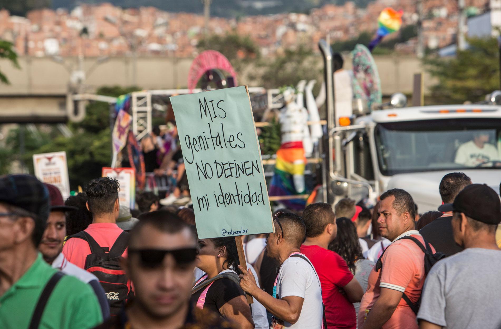 Marcha del Orgullo Gay. Medellín, 2019 - fotografía Juan Fernando Ospina