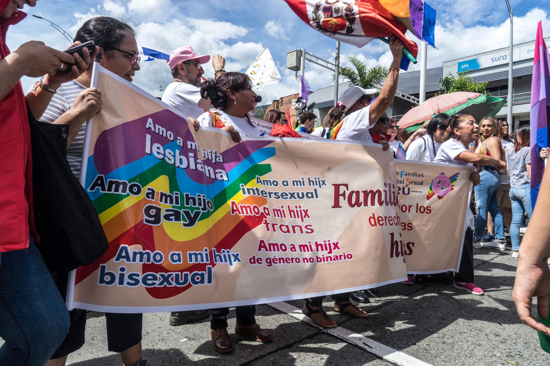 Marcha del Orgullo Gay. Medellín, 2019 - fotografía Juan Fernando Ospina