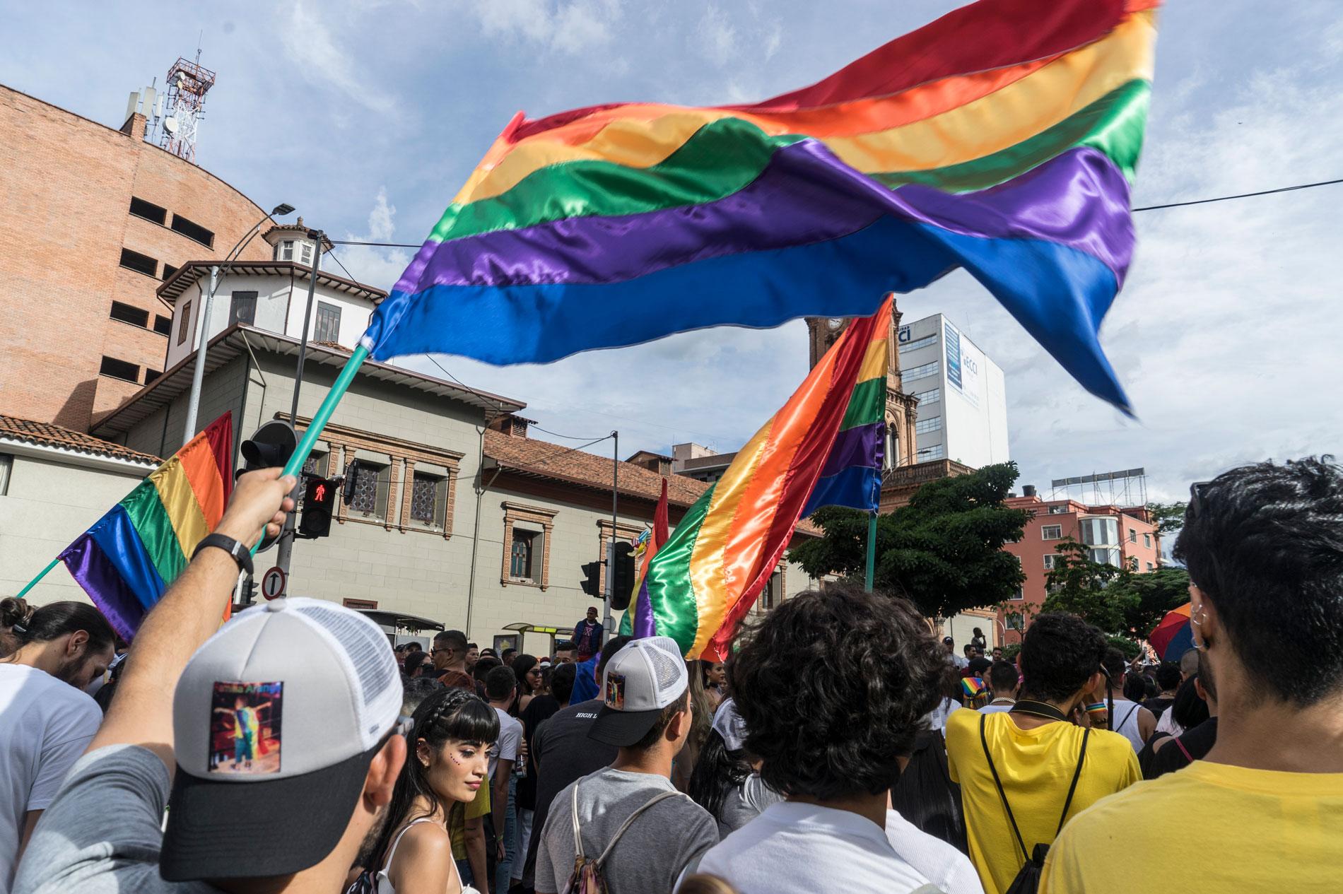 Marcha del Orgullo Gay. Medellín, 2019 - fotografía Juan Fernando Ospina