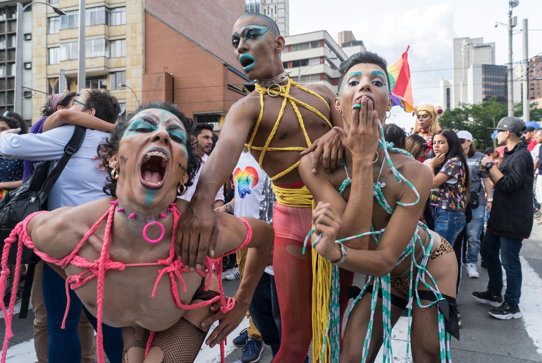 Marcha del Orgullo Gay. Medellín, 2019 - fotografía Juan Fernando Ospina