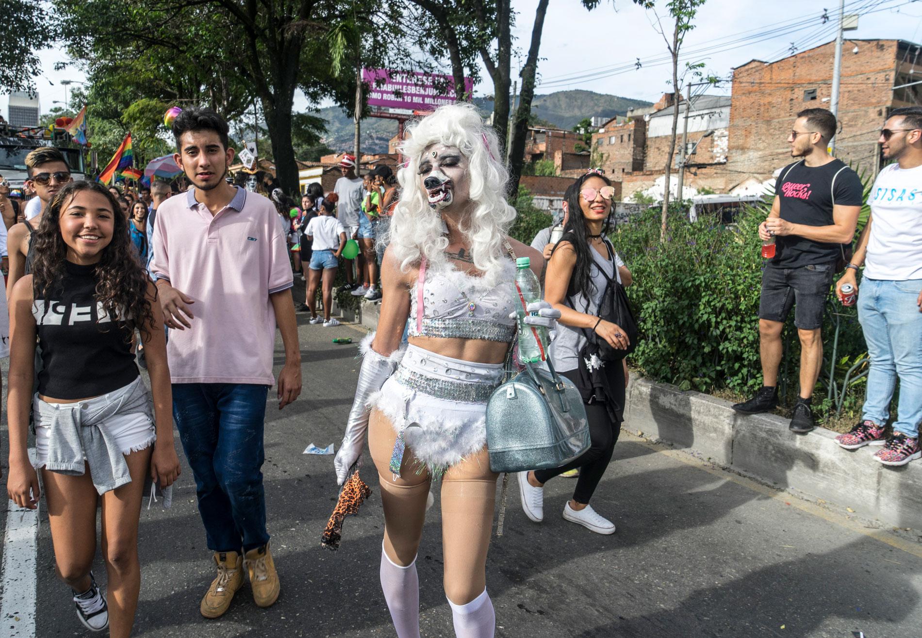 Marcha del Orgullo Gay. Medellín, 2019 - fotografía Juan Fernando Ospina