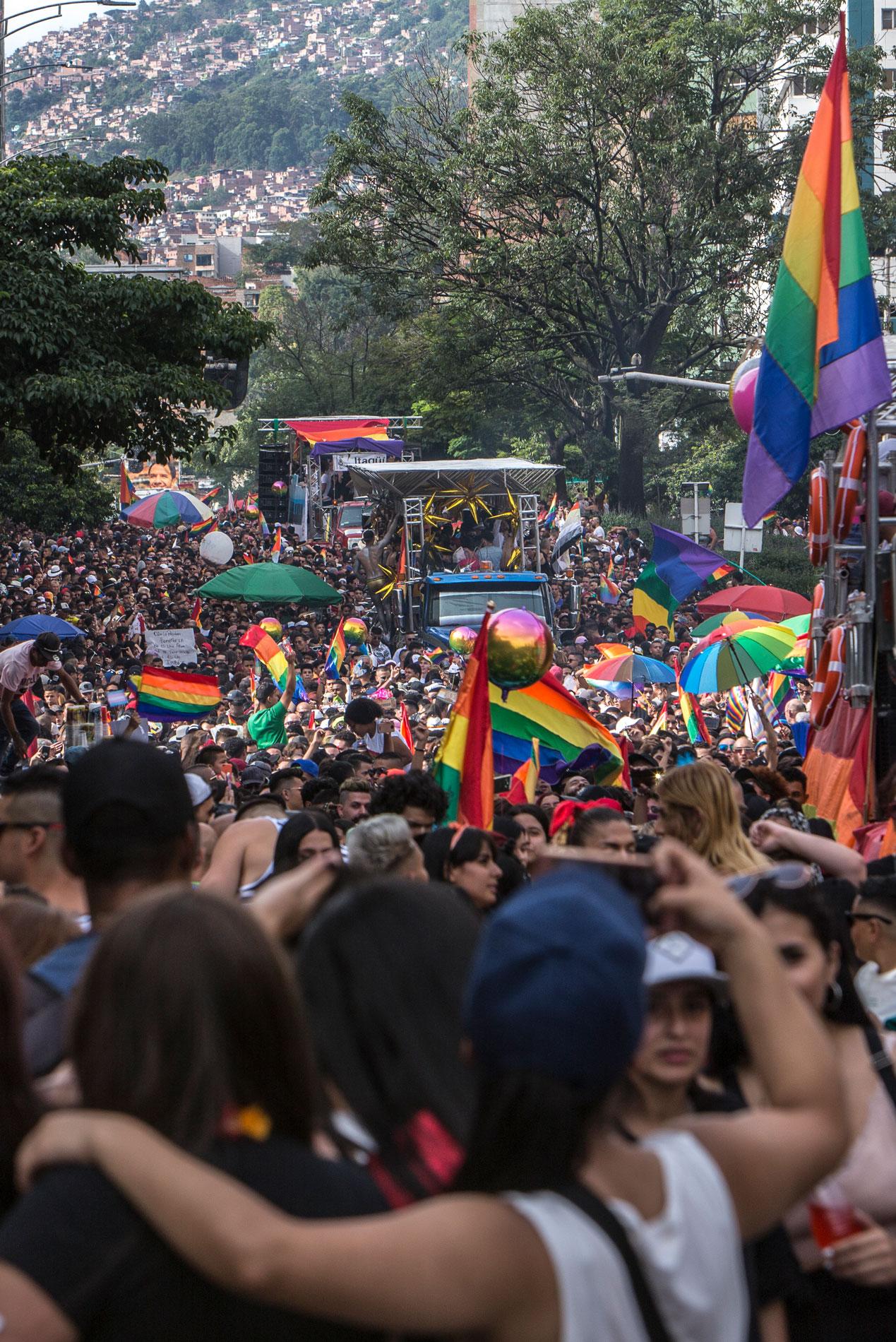 Marcha del Orgullo Gay. Medellín, 2019 - fotografía Juan Fernando Ospina