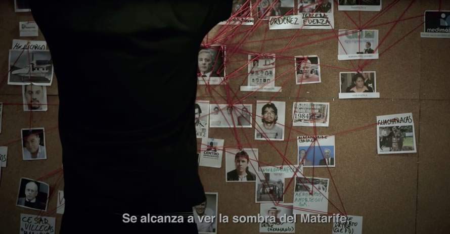 Fotogramas tomados de la serie Matarife