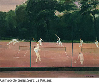 Campo de tenis, Sergius Pauser.