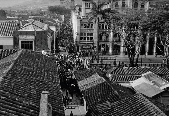 Procesión del Sagrado Corazón de Jesús. Francisco Mejía, 1937