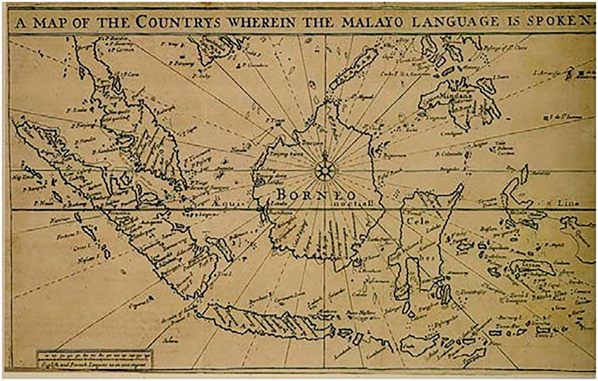 Mapa de Thomas Bowrey