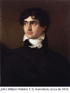 John William Polidori, F. G. Gainsford, cerca de 1816.